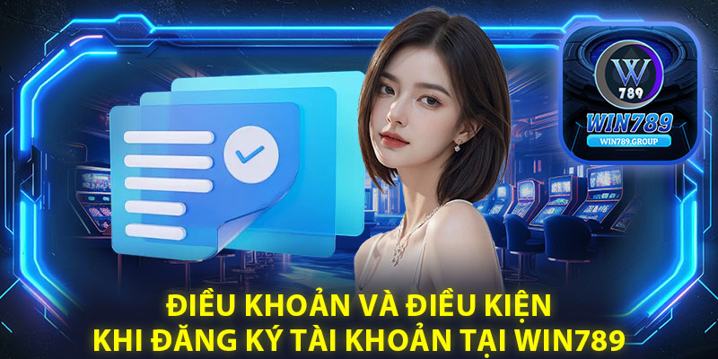 Điều khoản và điều kiện khi đăng ký tài khoản tại Win789