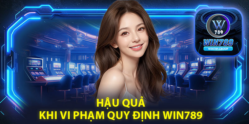 Hậu quả khi vi phạm quy định Win789 sẽ được xử lý ra sao?