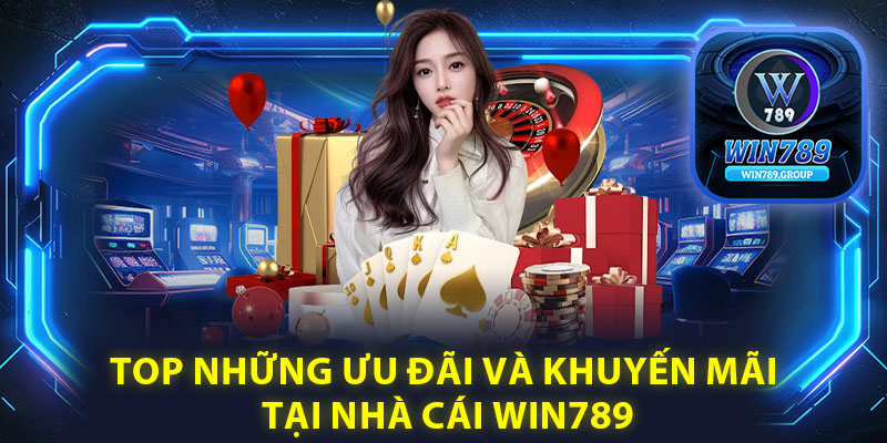TOP những ưu đãi và khuyến mãi tại nhà cái Win789